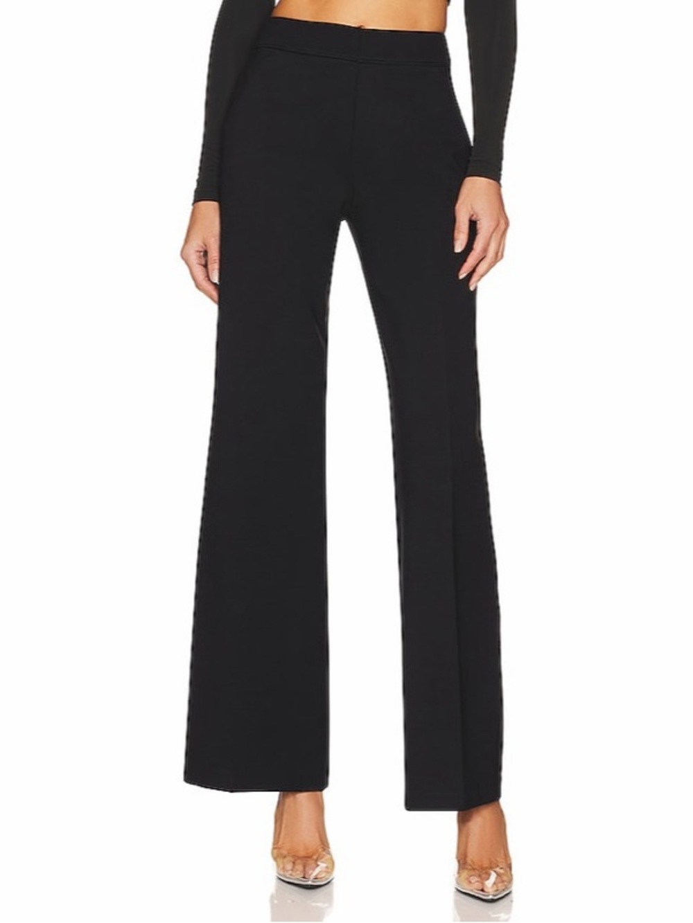 Spanx SPANXsupersmooth PerfectFit Ponte Wide Leg Pant Womens Size XL